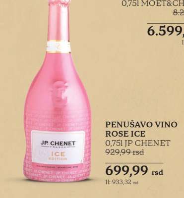 PENUŠAVO VINO ROSE ICE
