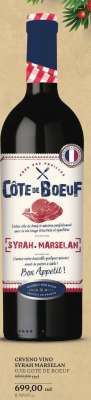 CRVENO VINO SYRAH MARSELAN 0,75l COTE DE BOEUF