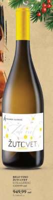 BELO VINO ŽUTI CVET