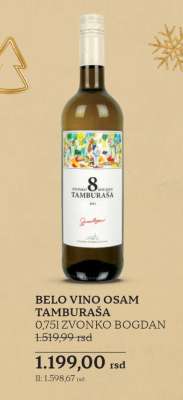 BELO VINO OSAM TAMBURAŠA
