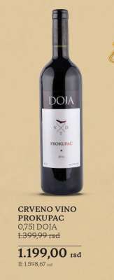 CRVENO VINO PROKUPAC