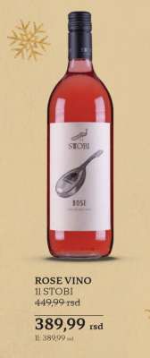 ROSE VINO 1L STOBI