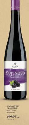 VOĆNO VINO OD KUPINE