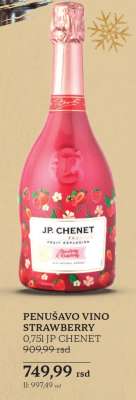 PENUŠAVO VINO STRAWBERRY 0,75L JP CHENET
