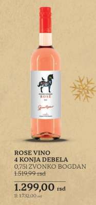 ROSE VINO 4 KONJA DEBELA