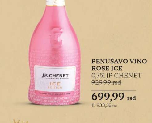 PENUŠAVO VINO ROSE ICE