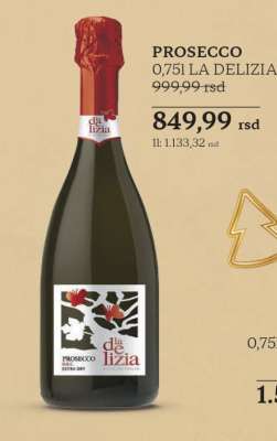 PROSECCO 0,75l LA DELIZIA