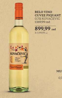 BELO VINO CUVEE PIQUANT