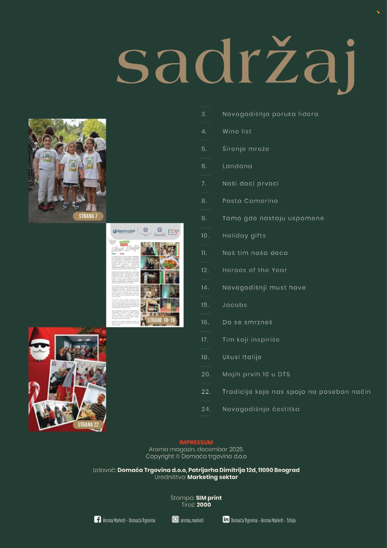 Aroma Market katalog - 19.12.2025 - 31.12.2025. Stranica 2