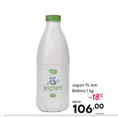 Jogurt 1%mm Belkino 1 kg