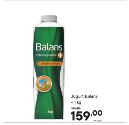 Jogurt Balans+