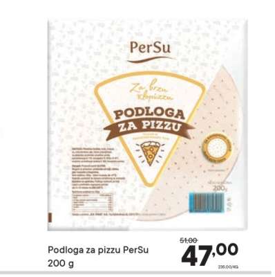 Podloga za pizzu PerSu