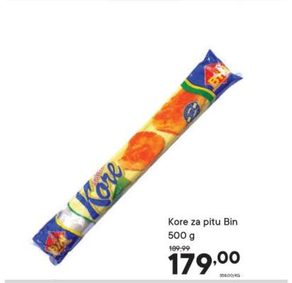 Kore za pitu Bin