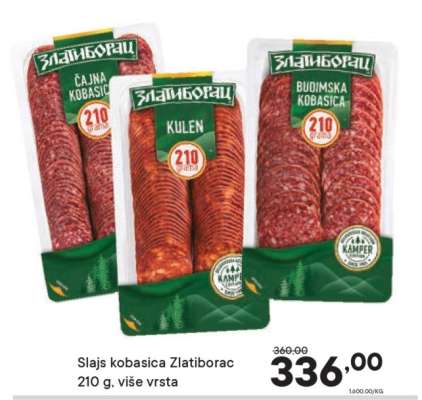 Slajs kobasica Zlatiborac