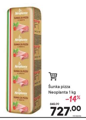 Šunka pizza Neoplanta 1 kg