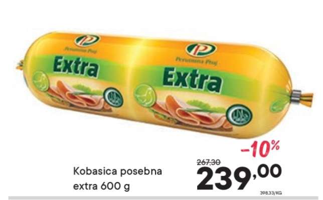 Kobasica posebna extra 600 g