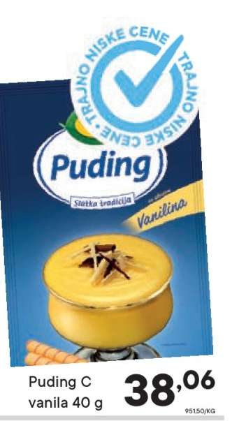 Puding C vanila 40 g