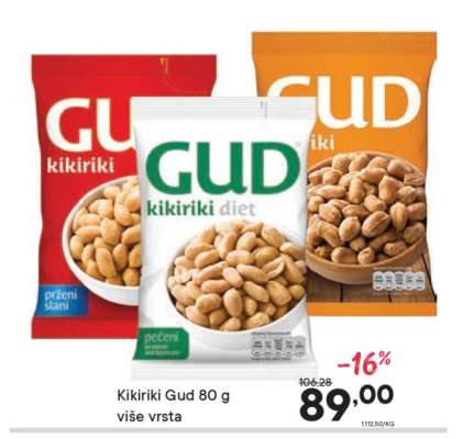 Kikiriki Gud 80 g