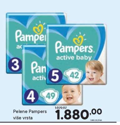 Pelene Pampers