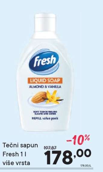 Tečni sapun Fresh 1 l