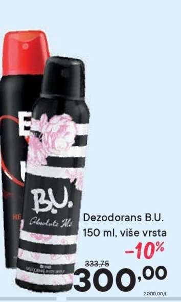Dezodorans B.U