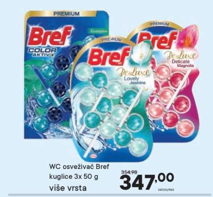 WC osvěživač Bref