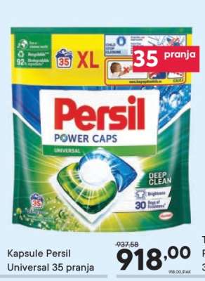 Kapsule Persil universal 35 pranja