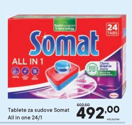 Tablete za sudove Somat
