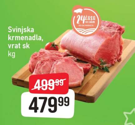 Svinjska krmenadla, vrat sk kg