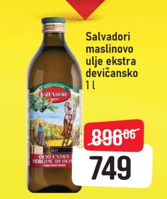 Salvadori maslinovo ulje ekstra devičansko