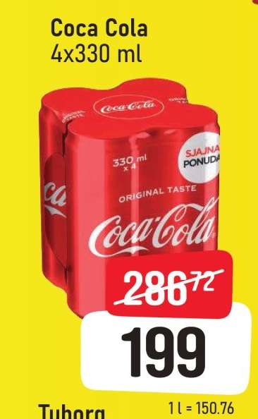 Coca Cola 4x330 ml