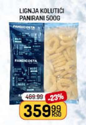 Lignja Kolutići Panirani 500g