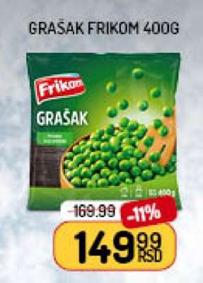 Grašak Frikom 400g