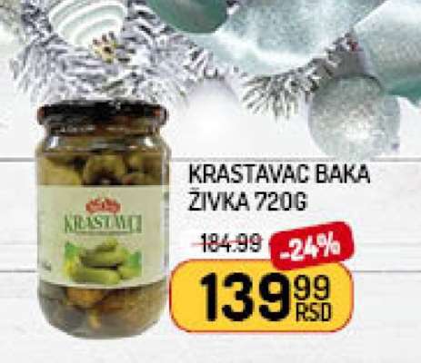 KRASTAVAC BAKA ŽIVKA 720G