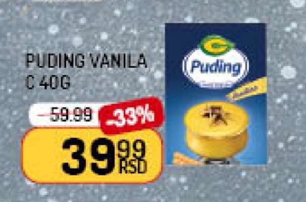 Puding Vanila 40g