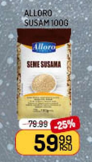 ALLORO SUSAM 100G