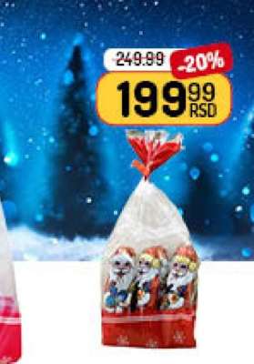 Chocolate Santa Figures