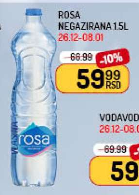 ROSA NEGAZIRANA 1.5l