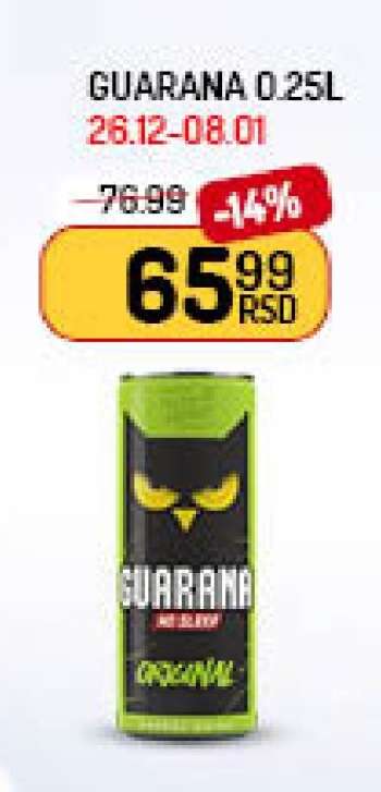 GUARANA 0.25l