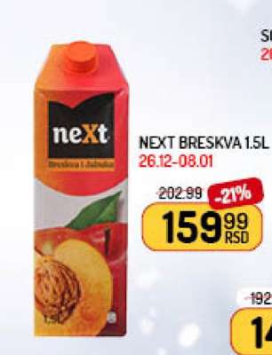 NEXT BRESKVA 1,5l