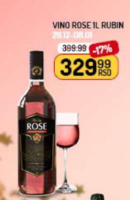 Vino Rose 1l Rubin