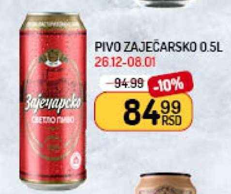 Pivo Zaječarsko 0.5l