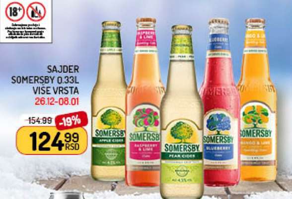Somersby Cider 0.33L