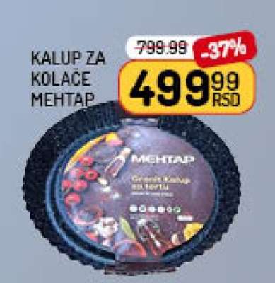 Kalup za kolače Mehtap