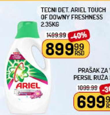 Tečni det. Ariel Touch of Downy Freshness 2.35kg