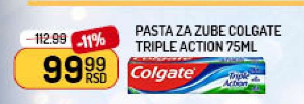 Pasta za zube Colgate triple action 75ml