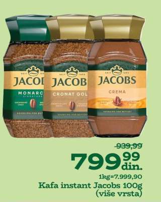 Kafa instant Jacobs 100g