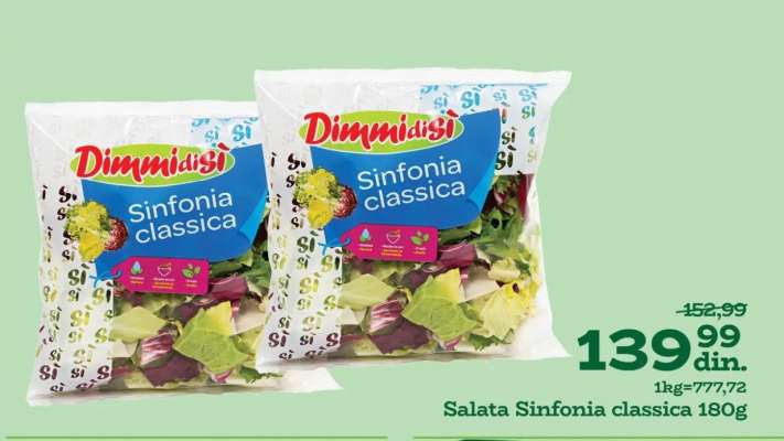 Salata Sinfonia classica 180g