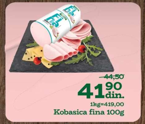 Kobasica fina 100g