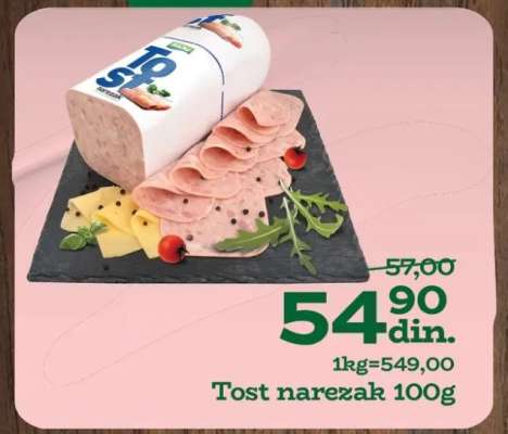 Tost narezak 100g